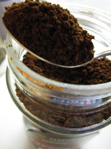 Instant coffee adds intense flavour